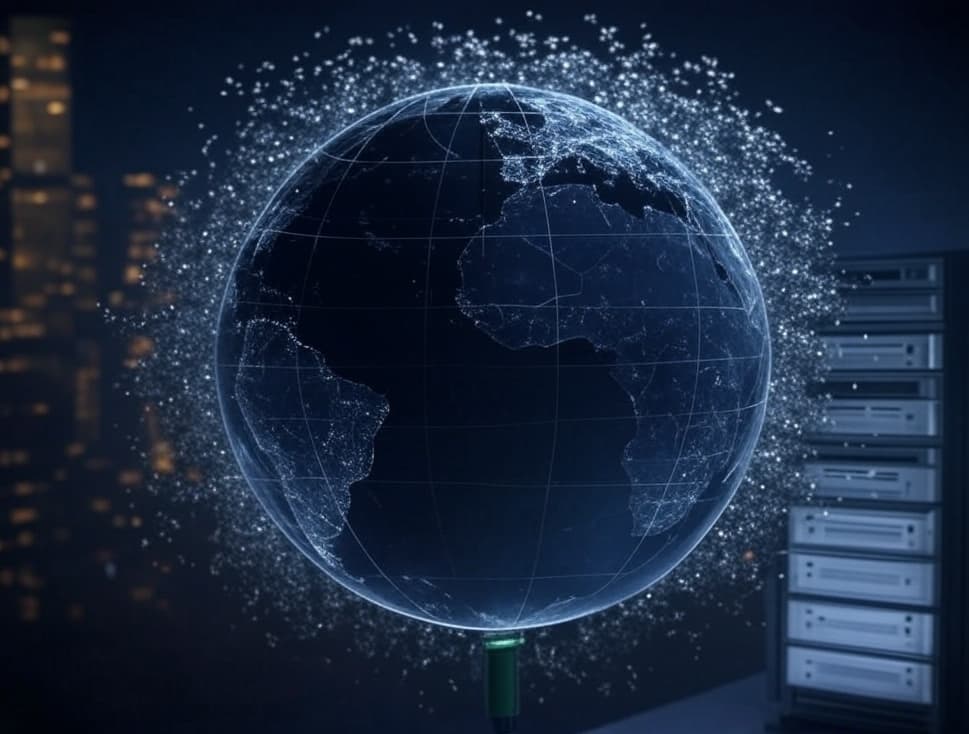 Globe backdrop